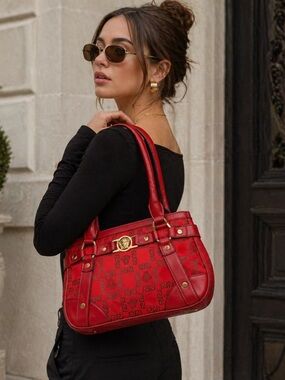 Versace Small rare 2005 Medusa Handbag